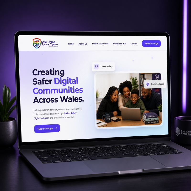 Safe Online Space Cymru digital safety website